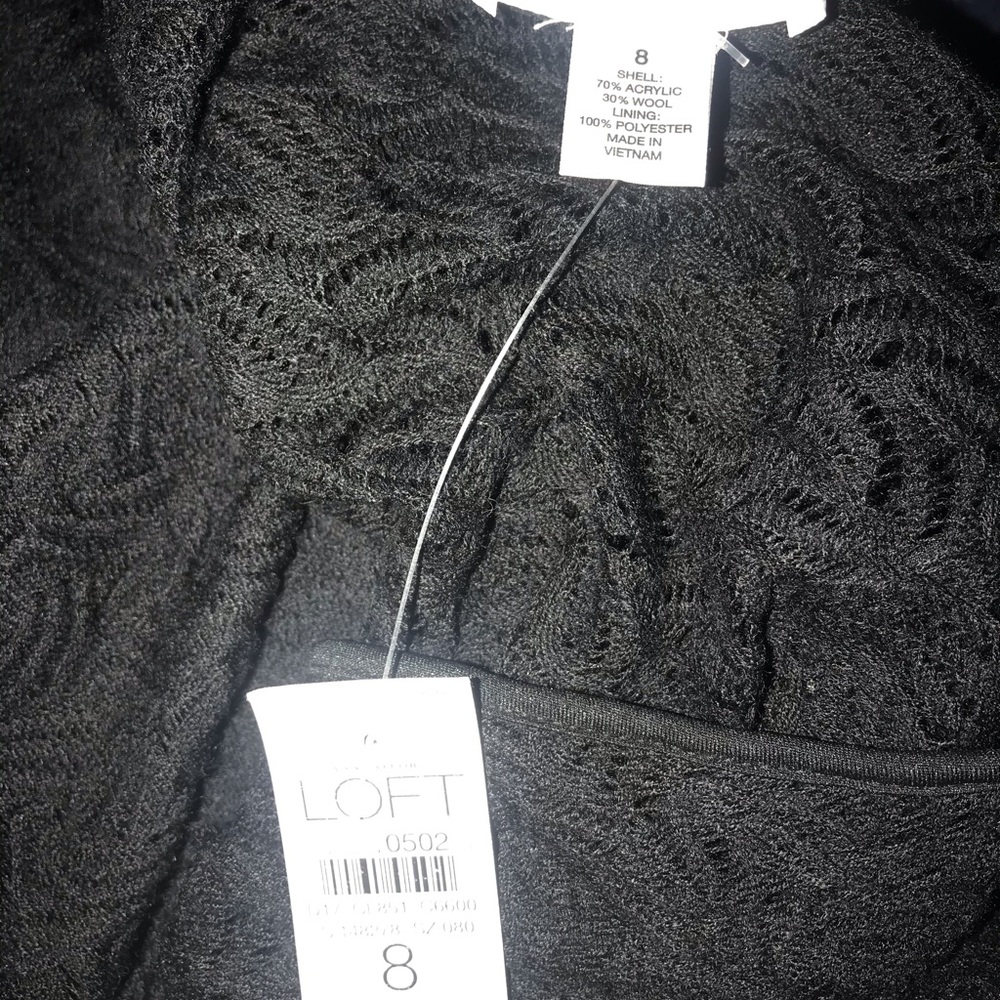 Beautiful mid length lace slip dress by LOFT - Picture 2 of 3